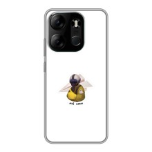 Защитные чехлы (Призрак Киева) для Tecno Spark Go 2023 (BF7) (AlphaPrint) (Мой Краш)