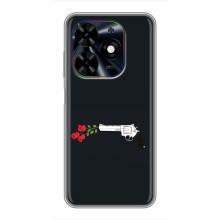 Чехлы (ART) Цветы на Tecno Spark Go 2024 (BG6) (VPrint) (Неочікувані квіти)