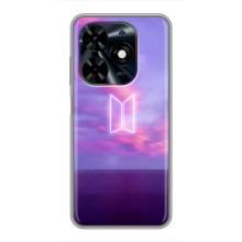 Чехлы BTS для Tecno Spark Go 2024 (BG6) (AlphaPrint) – BTS логотип