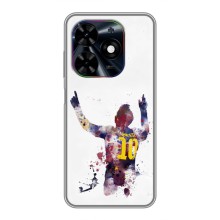 Чехлы Месси для Tecno Spark Go 2024 (BG6) (AlphaPrint) (Messi Barca)