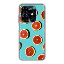 Чохли з фруктами для Tecno Spark Go 2024 (BG6) (VPrint) (Грейпфрут)