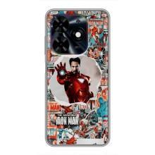 Чохли з героями Марвел Tecno Spark Go 2024 (BG6) (VPrint) – Айронмен
