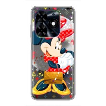 Чехол Disney Mouse Tecno Spark Go 2024 (BG6) (PREMIUMPrint) (Minni с бантиком)