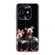 Чехол Disney Mouse Tecno Spark Go 2024 (BG6) (PREMIUMPrint) (Семья Маусов)