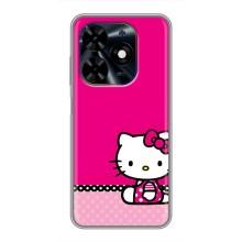 Чехол для Ребёнка на ТЕхно Спарк ГО 2024 (VPrint) – Girl KITTY