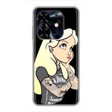 Чохол з друком для Tecno Spark Go 2024 (BG6) - (Мода) (AlphaPrint) (Дівчина в тату)
