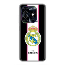 Чехол для Tecno Spark Go 2024 (BG6) с принтом (Лого Real Madrid)