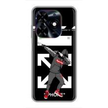 Чехол для Tecno Spark Go 2024 (BG6) с картинкой Supreme (AlphaPrint) – Суприм