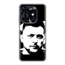 Чохол для Tecno Spark Go 2024 (BG6) (AlphaPrint - с принтом Зеленського) – Зеленский АРТ