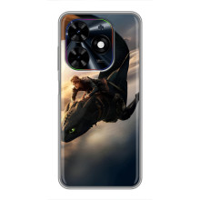 Чехол дракон Беззубик для Tecno Spark Go 2024 (BG6) – Полет Беззубика