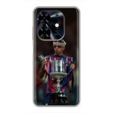 Чехол с футболистом Ламин Ямаль Tecno Spark Go 2024 (BG6) – Ямал с кубком