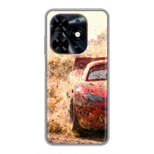 Чехол с принтом Маквин для Tecno Spark Go 2024 (BG6) – Молния Маквин