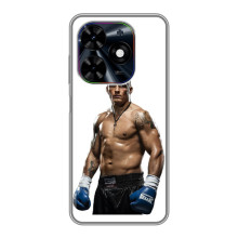 Чохол з картинкою Олександр Усик для Tecno Spark Go 2024 (BG6) – Усик на білому