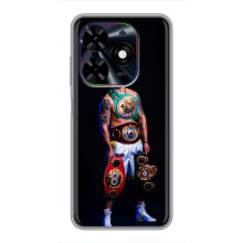 Чехол с картинкой Александр Усик для Tecno Spark Go 2024 (BG6)