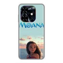 Чехол с мультфильмом Моана Tecno Spark Go 2024 (BG6)