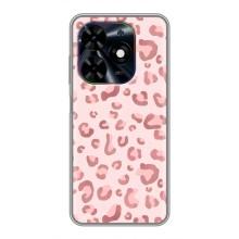Чохол з розовим принтом для Tecno Spark Go 2024 (BG6) (Рожевий леопард)