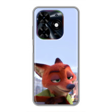 Чохол Зоотрополіс на Tecno Spark Go 2024 (BG6) – Лис Нік