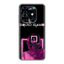 Чехол Гра в кальмара для Tecno Spark Go 2024 (BG6)