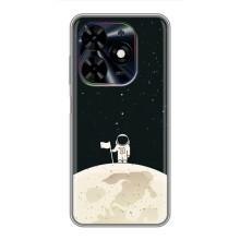 Космічні Чохли для ТЕКНО Спарк Ґо 2024 (БГ6) (VPrint) (На місяці)