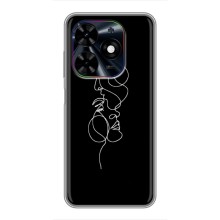 Силіконові Чохли Коханій людині для Tecno Spark Go 2024 (BG6) (Закохана пара)