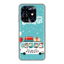 Силіконовий бампер на різдво для Tecno Spark Go 2024 (BG6) (Різдвяний настрій)