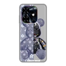 Силіконовий чохол для Tecno Spark Go 2024 (BG6) – Ведмідь Louis Vuitton