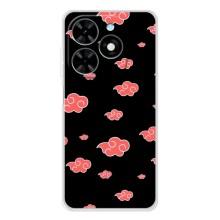 Чехлы Персонажи Аниме Наруто для Tecno Spark Go 2025 (AlphaPrint) – Тучки Аниме