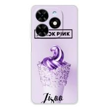Чехлы с картинкой для Tecno Spark Go 2025 – BLACKPINK lisa