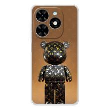 Чехлы для Tecno Spark Go 2025 - Bearbrick Louis Vuitton (PREMIUMPrint) (Bearbrick)