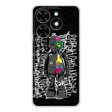 Чехлы для Tecno Spark Go 2025 - Bearbrick Louis Vuitton (PREMIUMPrint) (Стиль Bearbrick)