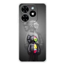 Чехлы для Tecno Spark Go 2025 - Bearbrick Louis Vuitton (PREMIUMPrint) (Тело Bearbrick)