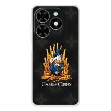 Чехли для Tecno Spark Go 2025 - Скрудж МакДак Louis Vuitton (PREMIUMPrint) (Король грошей)