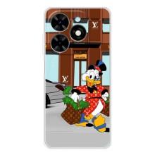 Чехли для Tecno Spark Go 2025 - Скрудж МакДак Louis Vuitton (PREMIUMPrint)