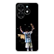 Чохли Лео Мессі Аргентина для Tecno Spark Go 2025 – Лео Чемпіон