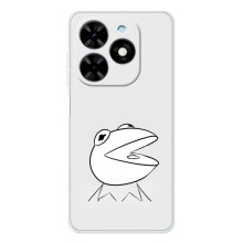 Чохли з зображенням Жаба Мем на Tecno Spark Go 2025
