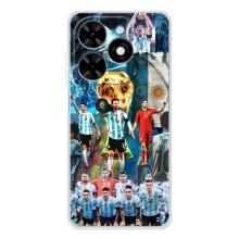 Чехлы Месси для Tecno Spark Go 2025 (AlphaPrint)