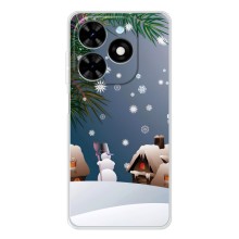Чохли на Новий Рік Tecno Spark Go 2025 – Зима