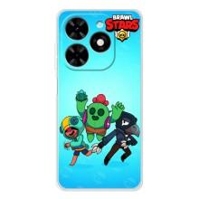 Чехлы Brawl Stars для Tecno Spark Go 2025 (AlphaPrint)