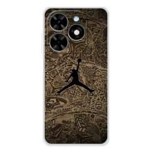 Чохли для Tecno Spark Go 2025 - з картинкою JORDAN (AlphaPrint) (Logo Jordan)