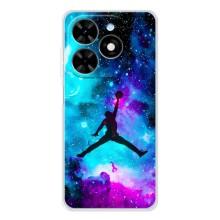 Чохли для Tecno Spark Go 2025 - з картинкою JORDAN (AlphaPrint) (Яскравий Джордан)