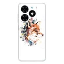 Чохли з картинкою Лисичка для Tecno Spark Go 2025 (VPrint)