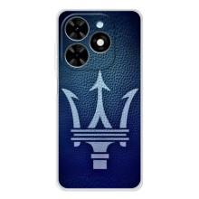 Чохли з тематикою "Круті машини" на Tecno Spark Go 2025 – Лого Maserati