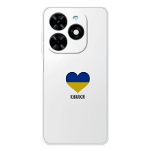 Чохли силіконові (Місто Харків) на Спарк Го 2025 (Kharkiv)