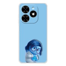 Чохол Головоломка для Tecno Spark Go 2025 - (AlphaPrint) (Смуток)