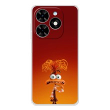 Чохол Головоломка для Tecno Spark Go 2025 - (AlphaPrint) (Тривожність)
