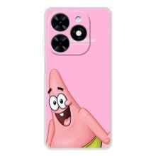 Чехол Губка Боб для Спарк Гоу 2025 – Персонаж Патрик