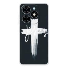 Християнські Чохли для Tecno Spark Go 2025 (AlphaPrint) (Ісус)