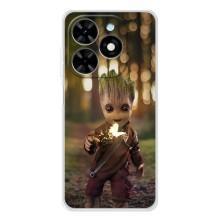 Чохол МАРВЕЛ для Спарк Гоу 2025 (AlphaPrint) (I am Groot)