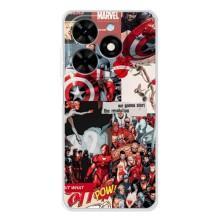Чохол МАРВЕЛ для Спарк Гоу 2025 (AlphaPrint) (Марвел Комикс)