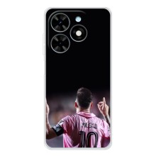 Чехол Месси футболист для Tecno Spark Go 2025 (Месси в Интер)